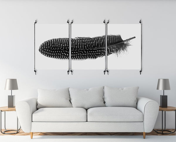 LEATHER & STEEL HANGER (FOR TRILOGIES)